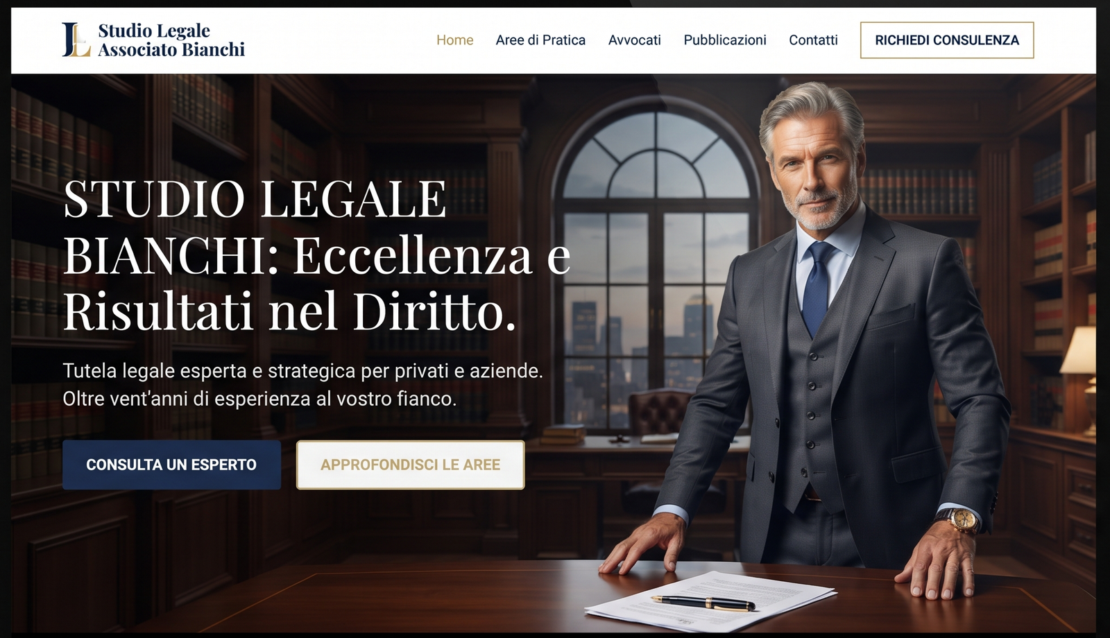 Sito Web Avvocato