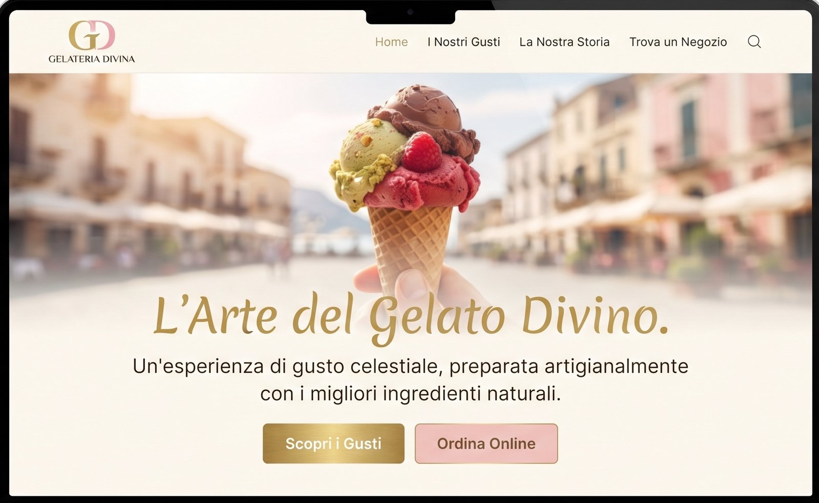 Sito Web Ristorazione e Food